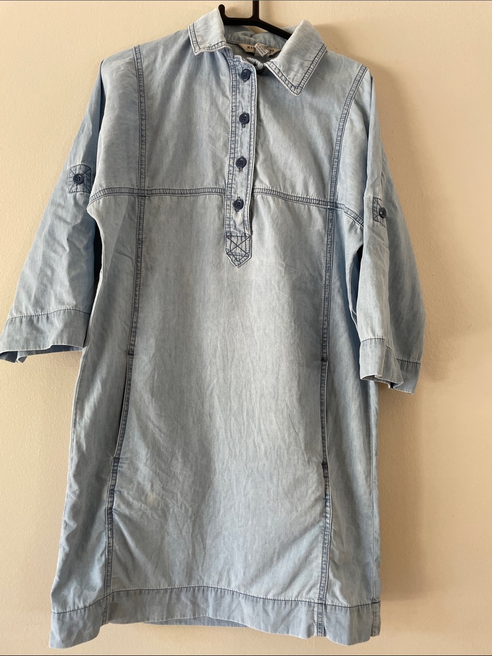 Lightweight denim Tunic dress